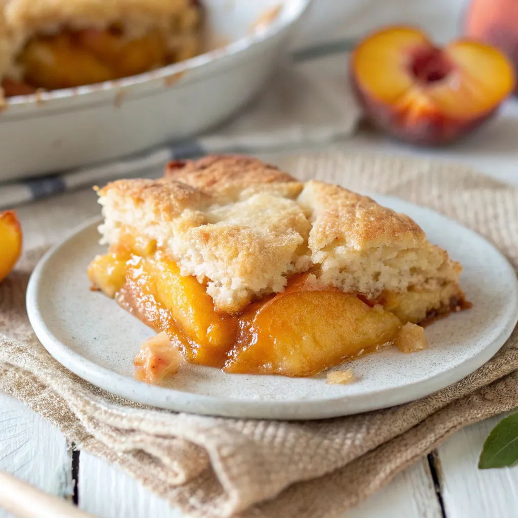 Southern Peach Cobbler